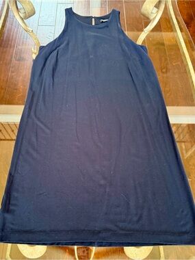 Ann Taylor Black Sleeveless Dress